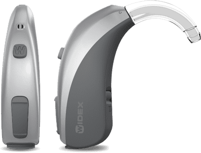A hearing aid by Widex at South Sound Audiology in Lacey, WA